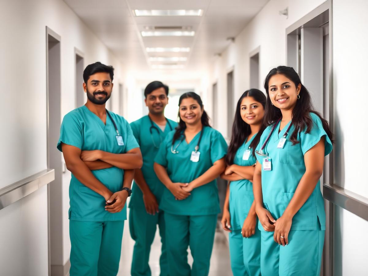 The Krisha Home Care nursing team